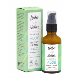 Natürliche Nachtcreme - Aloe Vera & Bio-Sheabutter