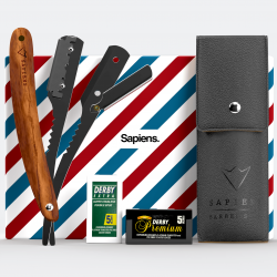 Rasiermesser Set - Wood...