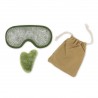 Set ThermoComfort Augenmaske & Grüner Jade Gua Sha