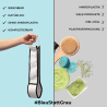 Massagegurt aus Luffa, Hanf & Baumwolle