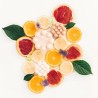 Festes Peeling Duschgel & Massage - Orange & Grapefruit