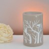 Keramik Duftlampe - Treebee grau