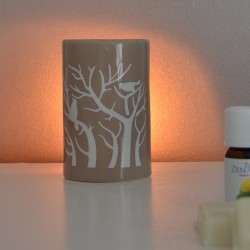 Keramik Duftlampe - Treebee nude