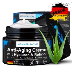 Bio-Anti-Aging Creme & Antifalten - Aloe Vera