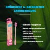 Zahnbürste aus Bambus - Pink