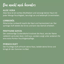 Gesichtstoner - Aloe Vera Pfirsich