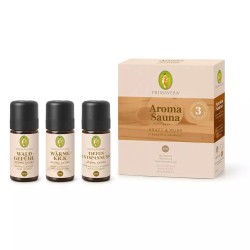 Aroma Sauna Kennenlernset "Kraft & Ruhe"- Bio-Ätherische Öle