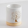 Keramik Duftlampe - Lebensbaum