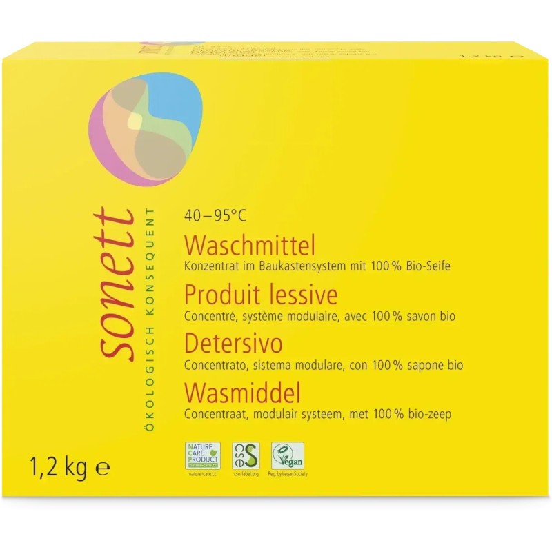 Waschmittel Konzentrat mit 100% Bio Seife