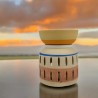 Kreative Duftlampe - Vaso in matter Keramik