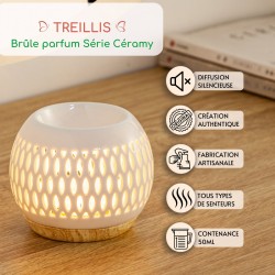 Keramik Duftlampe - Treillis