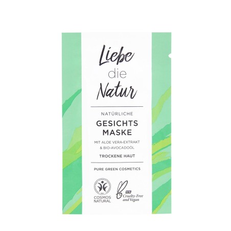 Bio-Gesichtsmaske - Aloe Vera